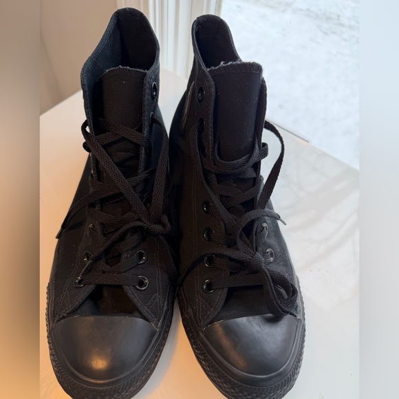 Converse Black High-Top Sneakers - Picture 2 of 6